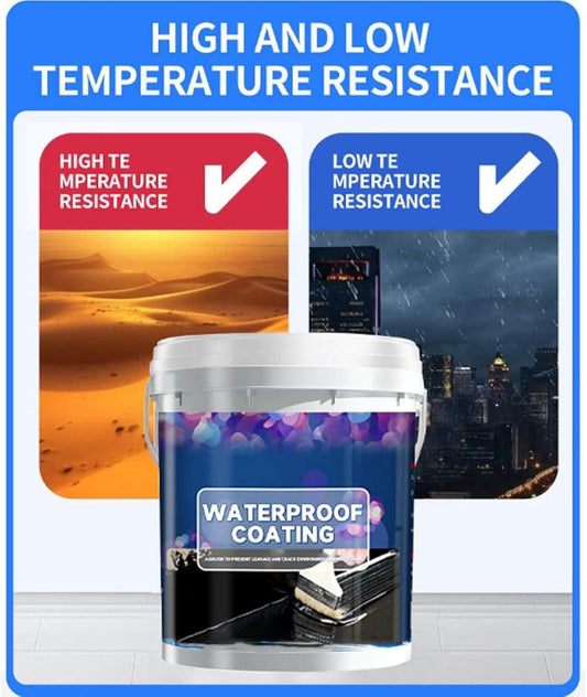Waterproof Multi-Purpose Polyurethane Coating 400 ml each Pack of 2