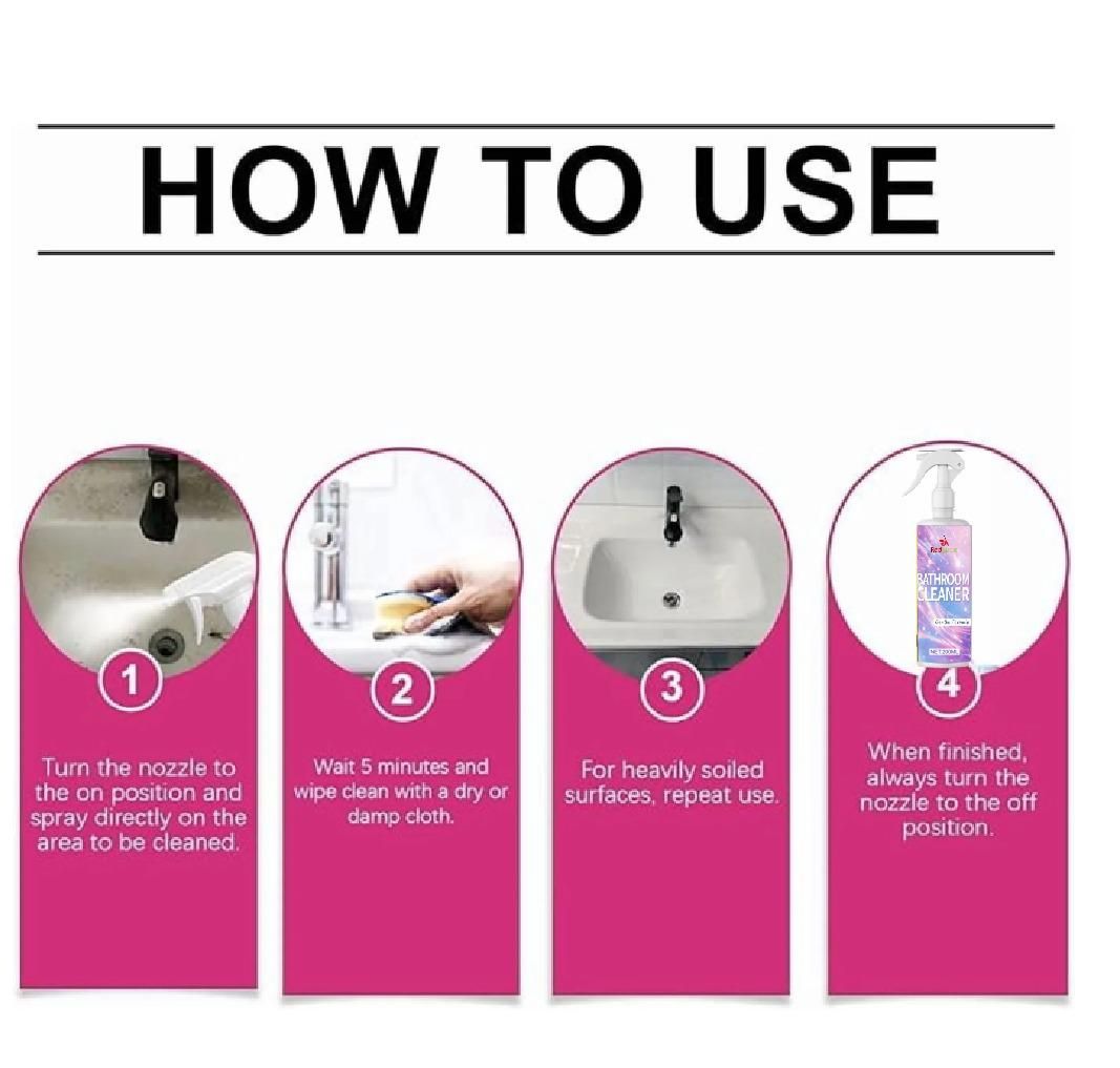 Bathroom Cleaner Gentle Formula 200 ml Pack of 1